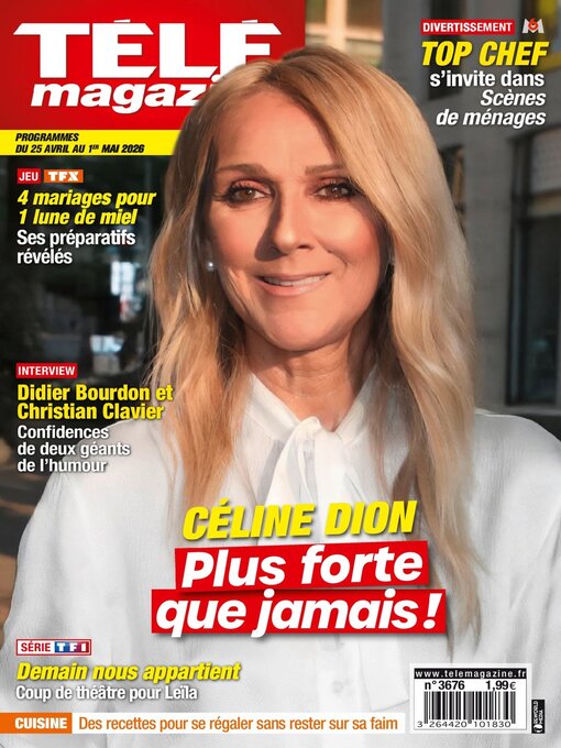 Title details for Télé Magazine by Les Publications Grand Public (PGP) - Available